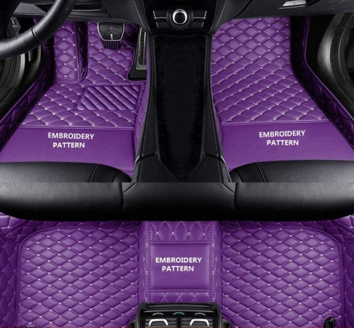 All-weather floor mats for Tesla Model X