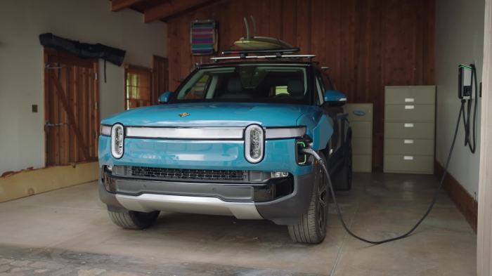 Cost to install a home charger for Rivian R1T