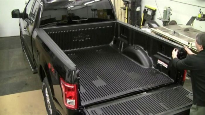 Bed bedrug liner truck installation classic skid slip Bed bedrug liner truck installation classic skid slip