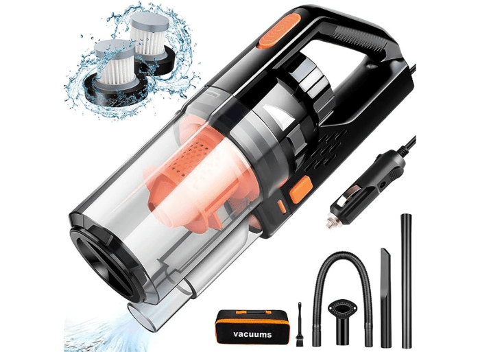 Affordable car vacuum under