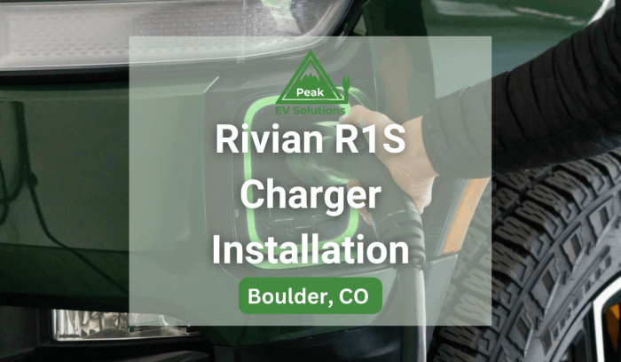 Cost to install a home charger for Rivian R1T