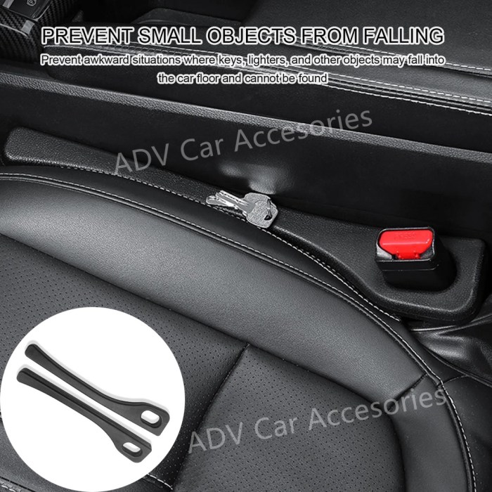 Low-cost seat gap fillers for phones