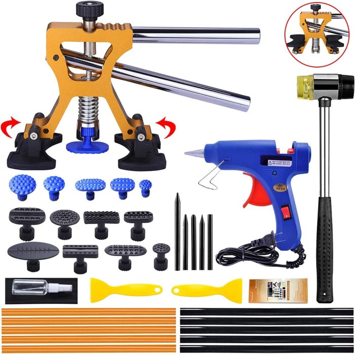 Tools repair body auto dent paintless removal tool rod automatic ding kit set Tools repair body auto dent paintless removal tool rod automatic ding kit set