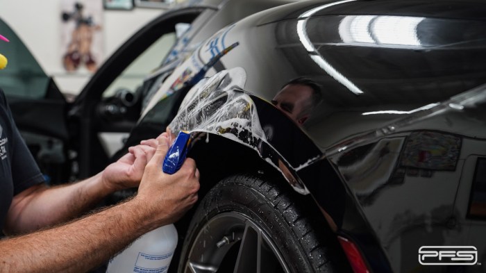 Paint protection film installation near me