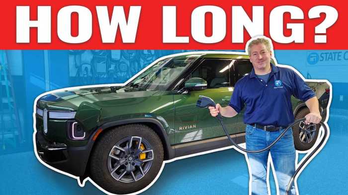 Cost to install a home charger for Rivian R1T